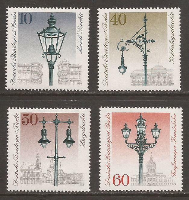 GERMANY WEST BERLIN 1979 SG B578/B581 Street Lighting MNH (JB24021)