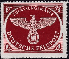 Stamp Germany Feldpost Mi 1-4B Sc MC1-4 1942 WW2 Military Set MNH