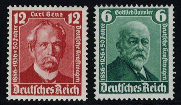 Germany Scott 470-471 Unused lightly hinged.
