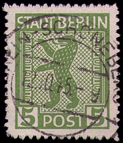 German Democratic Republic #11N1var Used XF