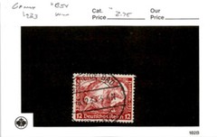 Germany, Postage Stamp, #B54 Used, 1933 Semi Postal (AF)