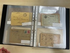 Germany WWI Field Post 1917 Postcards Covers 168+ pieces of Correspondence #SFP9