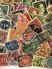 DEUTSCHES REICH – with WWII and Areas – Collection of 500 Stamps – MNH/Used