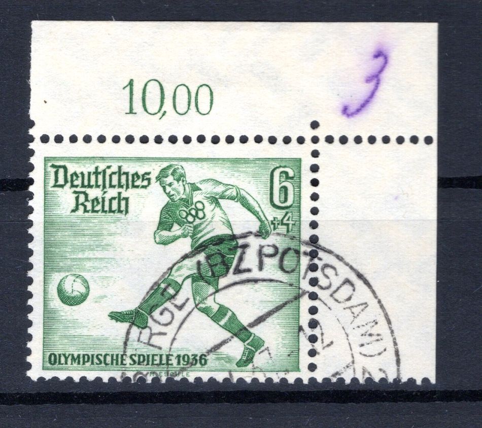 Dr-3.Reich 611Er Bogen Ecke Gest. (Ca4029