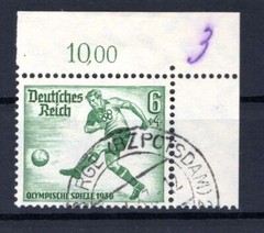 Dr-3.Reich 611Er Bogen Ecke Gest. (Ca4029