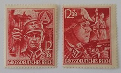 GERMANY EMPIRE CLASSICS 1948 SCARCE Set of 2 Fine Mounted Mint. €90