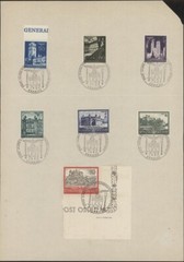 GENERAL GOUVERNEMENT, 1942. On Sheet Mi 48-51, 63-65, Krakau