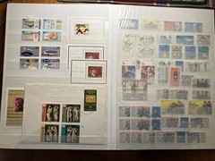 6 Pages East Germany DDR Stamps 1949-1989 Lighthou1se Album Used Mint Few Covers