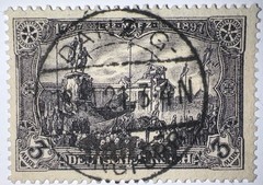 Travelstamps: 1920 Germany Danzig Stamps Scott #12, Used Handstamped