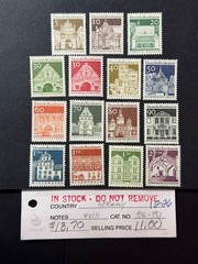 Germany # 936 – 951 MNH 2026 Scott Catalogue Value $ 13.70