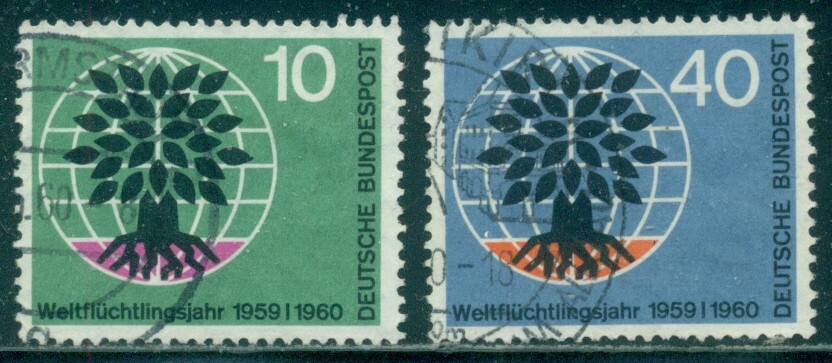 GERMANY SCOTT # 807-808 SET, USED, GREAT PRICE!