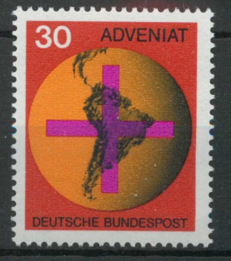 Germany 1967 Adveniat Catholic Aid to Latin America SG 1450 LMM mint C584