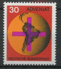 Germany 1967 Adveniat Catholic Aid to Latin America SG 1450 LMM mint C584