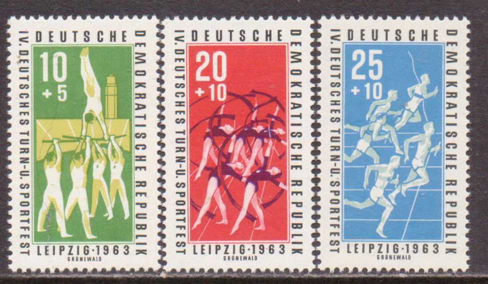 DDR #B103-B105 MNH