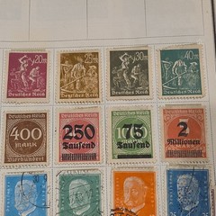 Germany Bund etc vf used MH MNH collections in High CAT