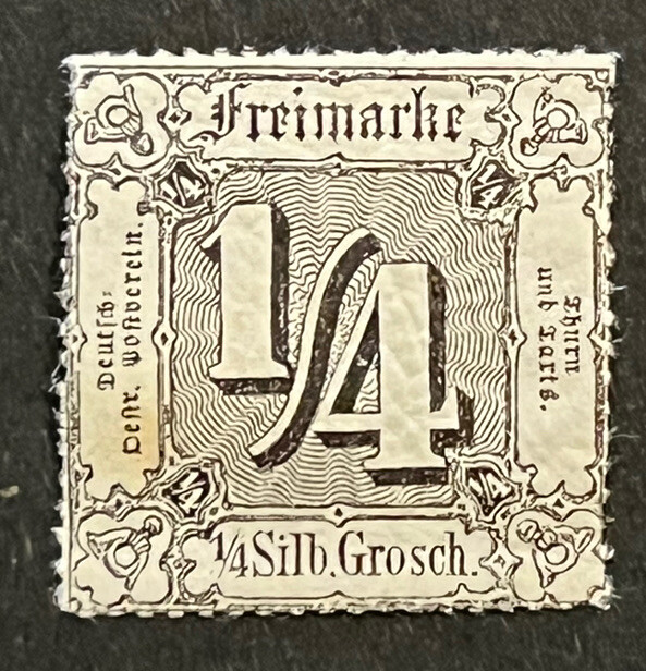 Travelstamps: 1859-1860 Germany Thurn And Taxis Stamps 1/4gr Mint MNH OG