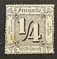 Travelstamps: 1859-1860 Germany Thurn And Taxis Stamps 1/4gr Mint MNH OG