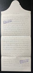 1944 Germany Stalag 334 Prisoner of War POW Air Letter Cover to Park Hill Canada
