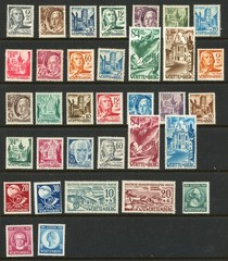 Germany 1947-1949 German Occupation Stamp Lot Baden/Rhine/Wurttemberg Mint OG NH