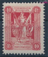 Kwidzyn 2y B with hinge 1920 Woman with Flags (10335712