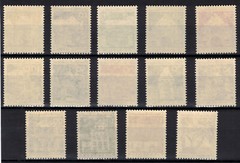 GERMANY Scott 936//951 Michel 489//503 (no 1m30pf) Mint Never Hinged