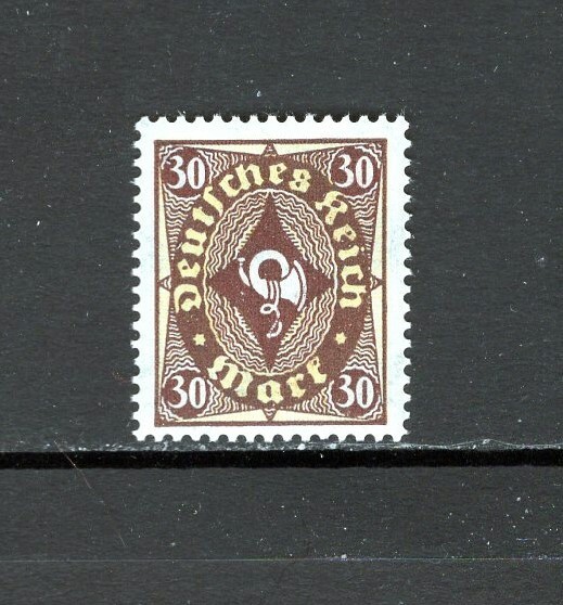 Germany 1922 30m POST HORN MNH Scott 183