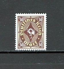 Germany 1922 30m POST HORN MNH Scott 183