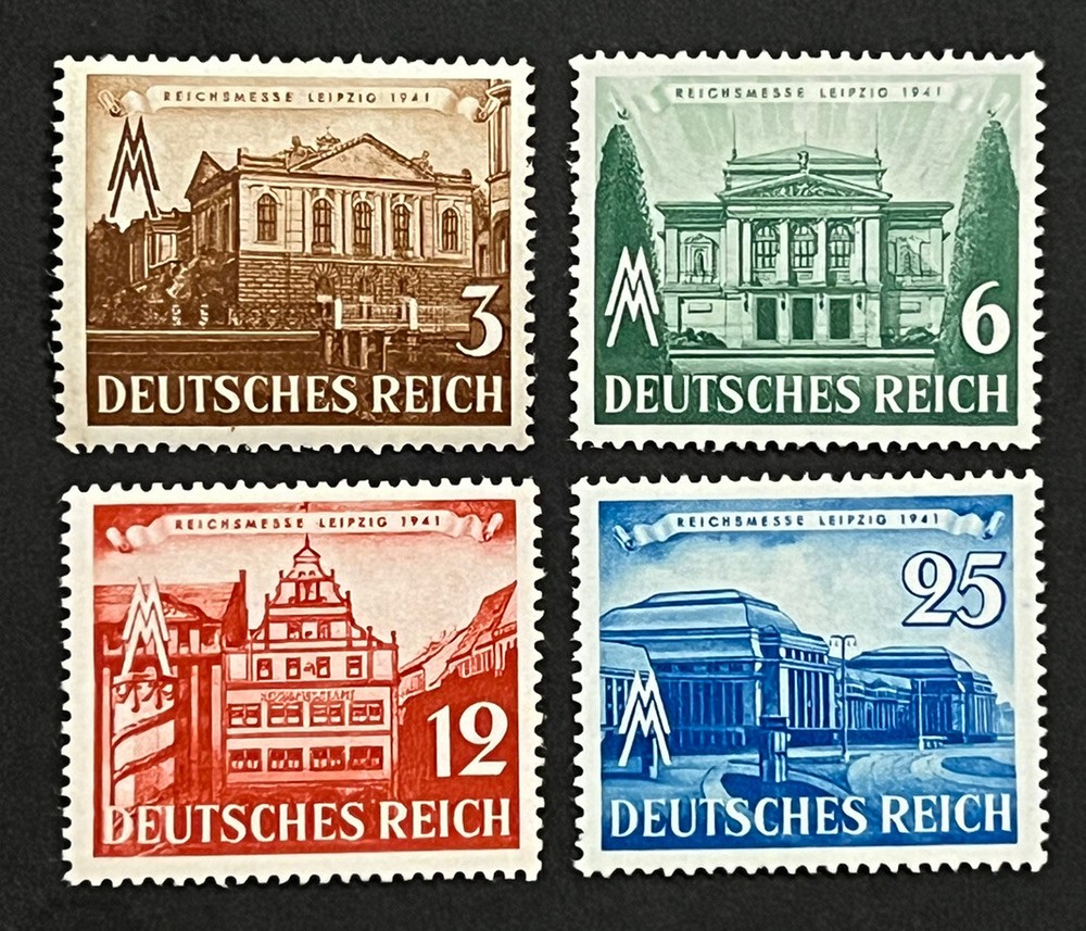Travelstamps: Germany Leipzig Spring Fair Stamps 1941 Mi 764-767 Mint MNH OG