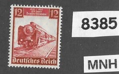 MNH Stamp / 1935 Sc 460 / PF12 / Vintage trains / Germany Third Reich #8385