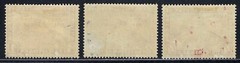 B&D: 1931 Germany Scott C40-C42 Graf Zeppelin Polar Flight set, MH, small faults