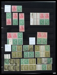 GERMANY REICH 1910-1942 Combinations MNH MH Used 2 Stockbooks Stamp Collection