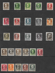 BAVARIA KING LUDWIG III VARIOUS USED ISSUES 1914 – 1920