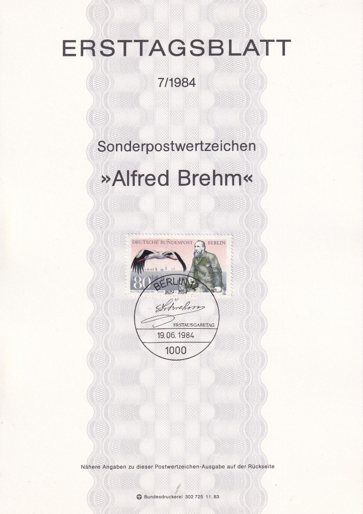 Berlin ETB 722 Scott 9N495 Brehm
