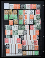 GERMANY REICH 1910-1942 Combinations MNH MH Used 2 Stockbooks Stamp Collection