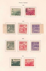 Saxony Province – 1945-1946, Land Reform & Reconstruction issues