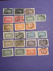 Rare High Value Germany 1922-23 22 Pcs Stamps, MNH,MH And Used,see Photos