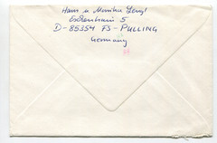 Germany 1993 Airmail Cover to USA 300pf Heidelberg Castle Stamp New York