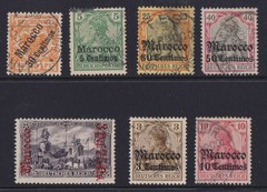E6792: Germany, Offices in Morocco Stamps; CV $105