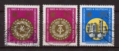 Germany – DDR : Leipzig Fair anniversary set from 1965 – used