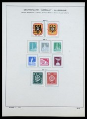 BERLIN Germany Deutschland 1948-1990 MNH MH Used in Schaubek Stamp Collection
