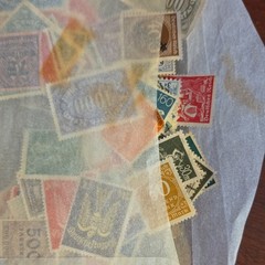 Several German tax stamps, a German tax stamp book from 1903