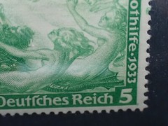 Nazi Germany 1933 Wagner Das Rheingold Stamp 5 Pfg 501A MH pre-WW2 Third Reich