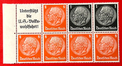 GERMANY Sc#420,415 Booklet Pane Mint NH OG VF/XF (18-327)
