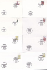 ODZ&GERMANY 33 ASSORTED 5pf /700pf FIRST DAY CARDS 978