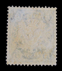Germany Bavaria Stamp Scott 59 Bayern 5 Pfennig Used NG