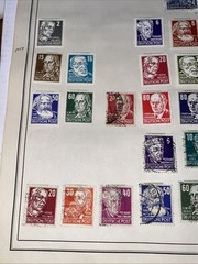 GERMANY ~several (82) German Reich ~ Saufend Stamps ~ c.1920’s Full Page 2 Side