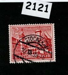 Used stamp Scott B165 1939 Winter relief Culture fund Germany #2121