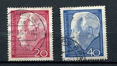 Germany – BRD : Lübke re-election set from 1964 – used