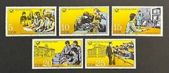 Travelstamps: Germany DDR Stamps Mi 2583-2587 – Education Mint MNH OG