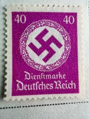 Germany 12 Stamps 4 wi/RARE CXL 1942 Scott Catalog O92-O103 „Official“-Complete